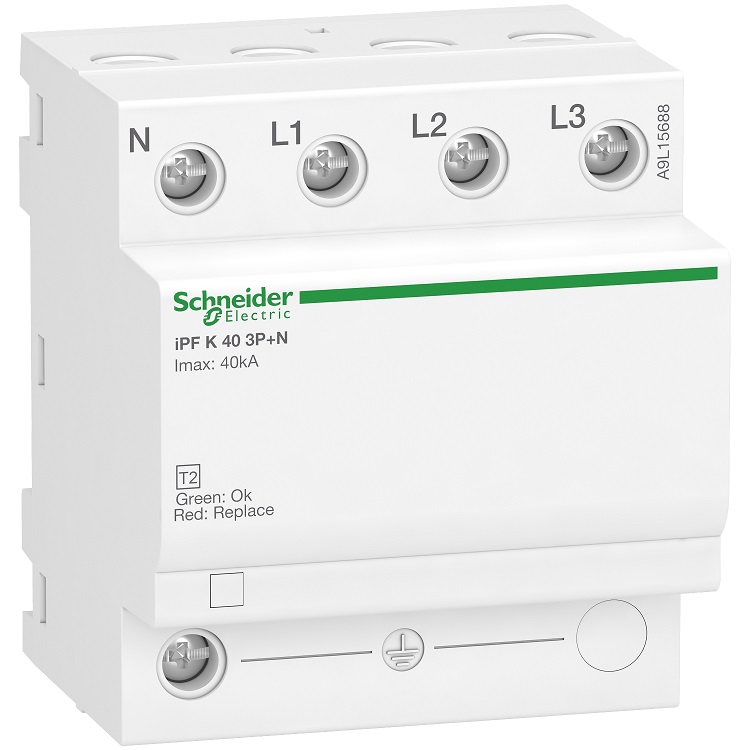 iPF K 40 modular surge arrester - 3 poles + N - 340V