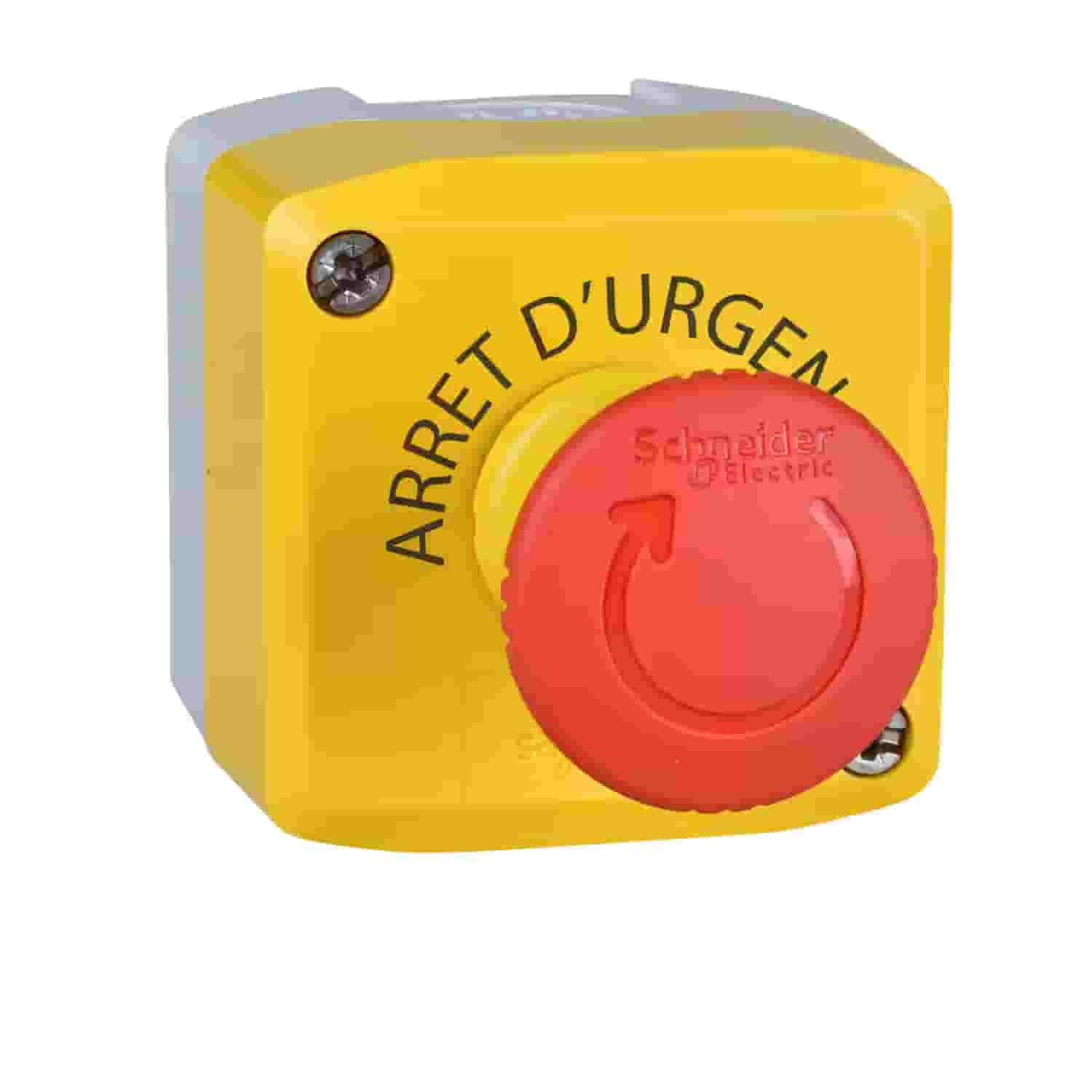 MUSH ROOM HEAD 40mm RED, 1N/C