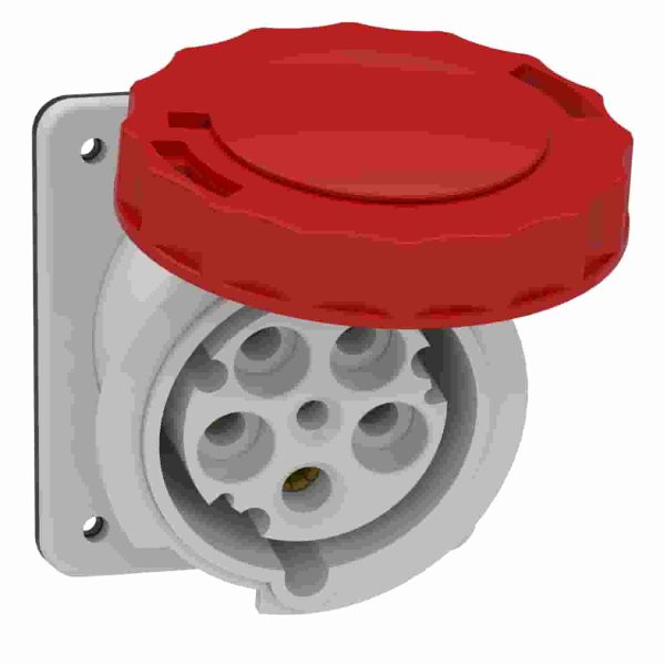 Panel Socket 5Pin, 3P+N+E, 380/415VAC IP67, 63A – Sigma Shop